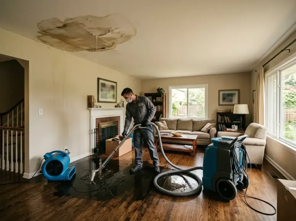 attic-pipe-burst-ceiling-drip-008 — frequently asked questions, Water Damage Restoration & Carpet Care in Jefferson, IA